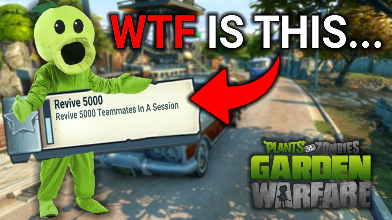 Garden Warfare 1's Challenges Are DUMB