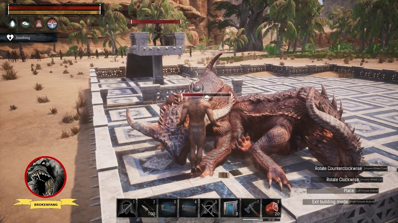 Conan Exiles Hosth the Venomous - DMG/TEST - & Discussion and thoughts