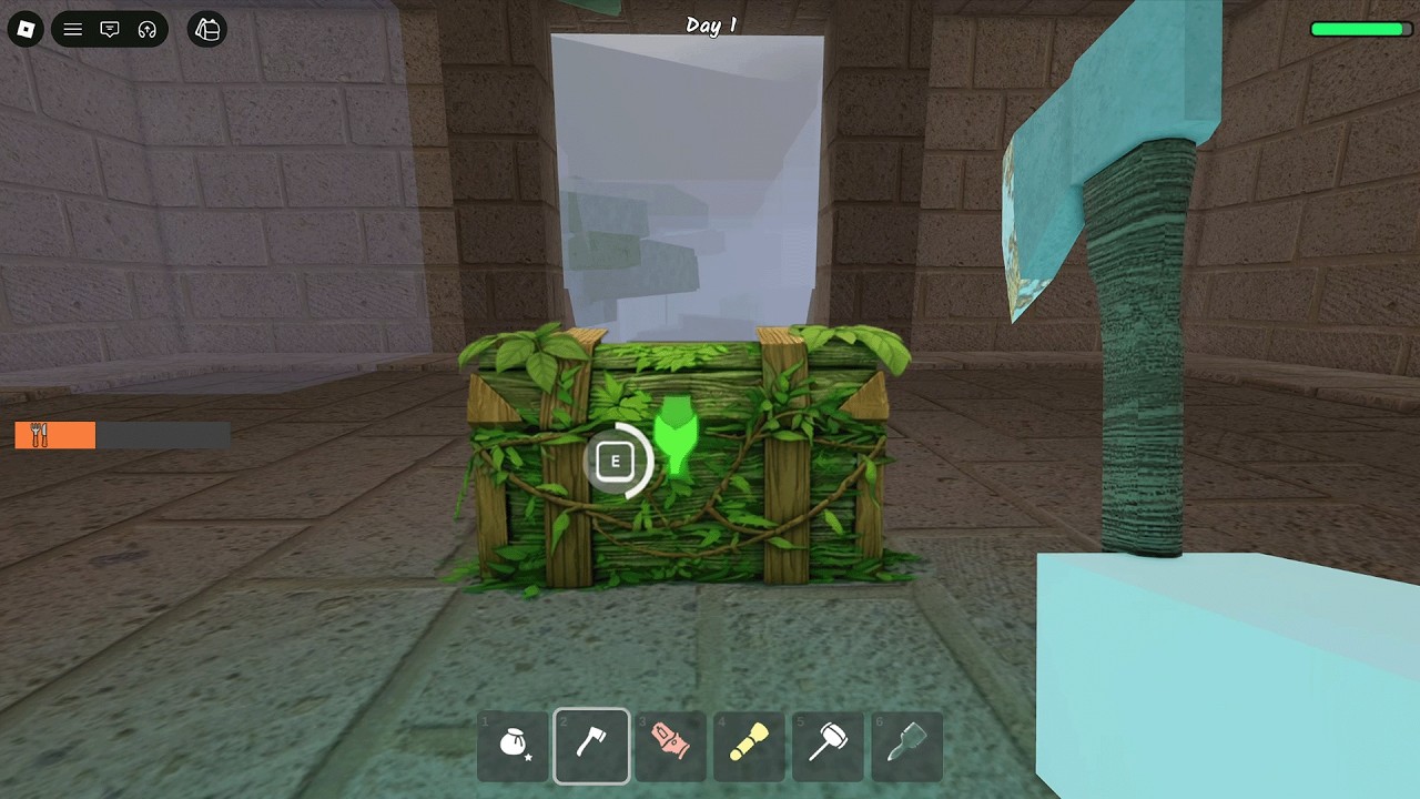 I FOUND A NEW CHEST IN THE NEW JUNGLE BIOME in 99 NIghts In The Forest ROBLOX!