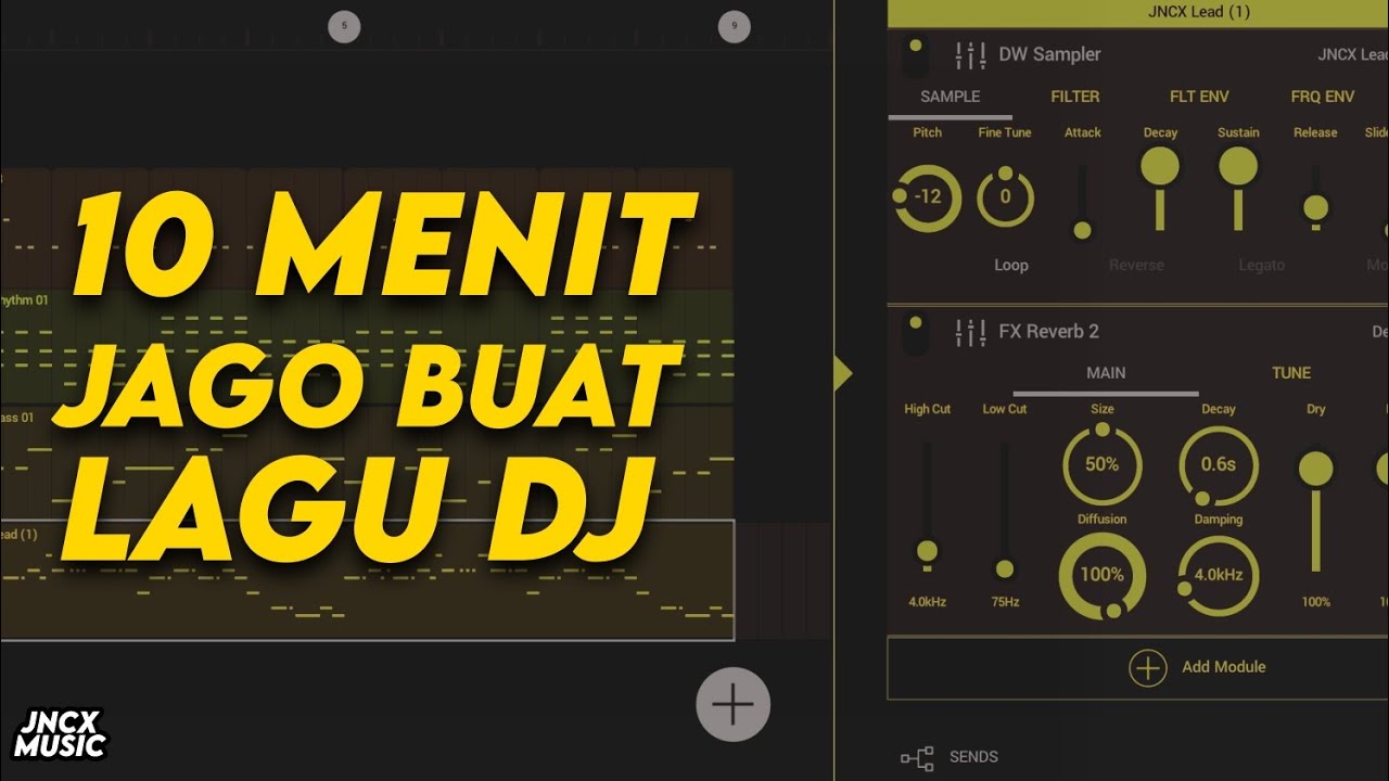 Cara Membuat Lagu DJ di HP | Tutorial Dasar FL Studio Mobile