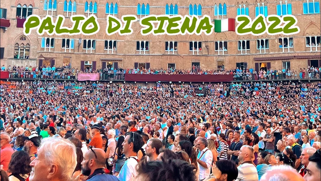 PALIO DI SIENA🇮🇹 2022|Preparations for the famous horse race(Palio) in Siena|Piazza Del Campo|.