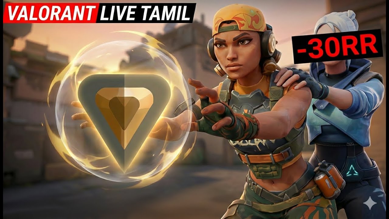 VALORANT LIVE 🔥 Tamil Commentary | Ranked Grind 🤡
