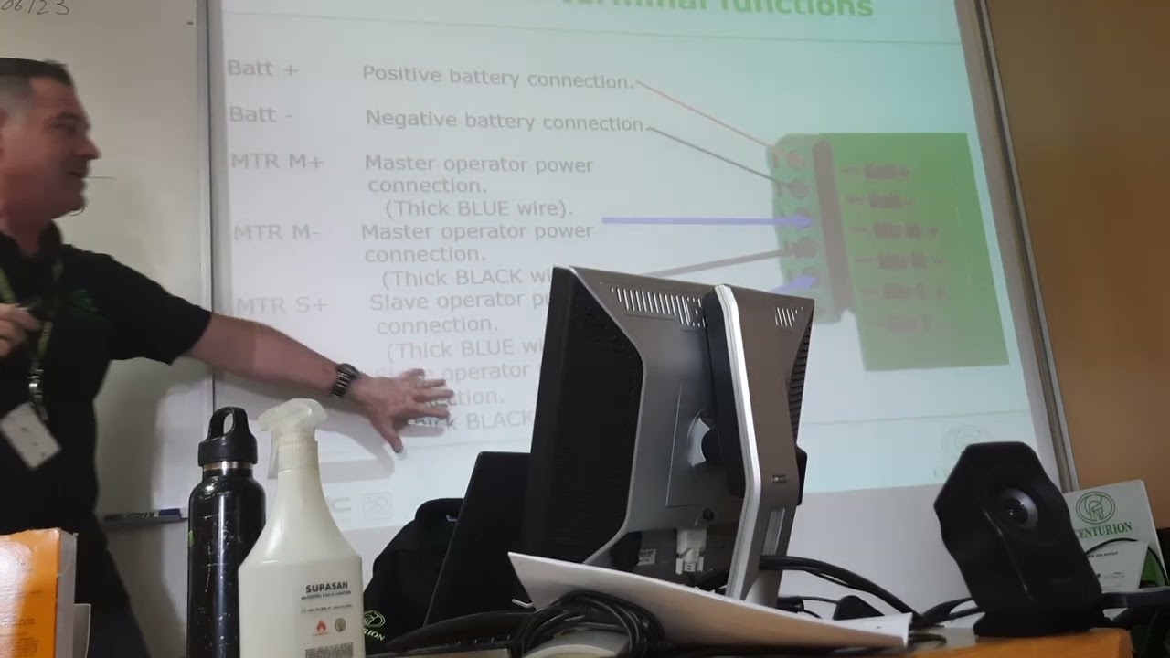 how to connect smart vantage and vert x swing gate motor wiring