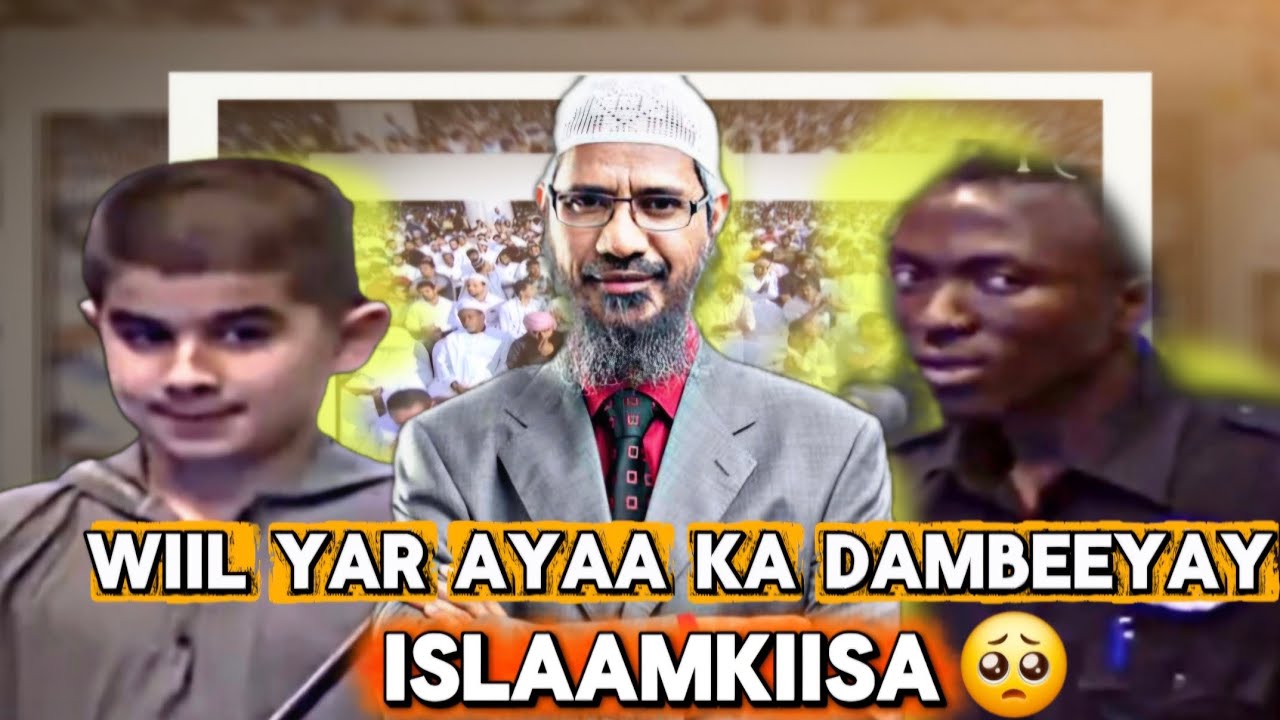 Wiil yar oo diinta ugu yeeray nin African kadibna soo islaamay subxanallah || Afsomali Dr.zaakirnaik