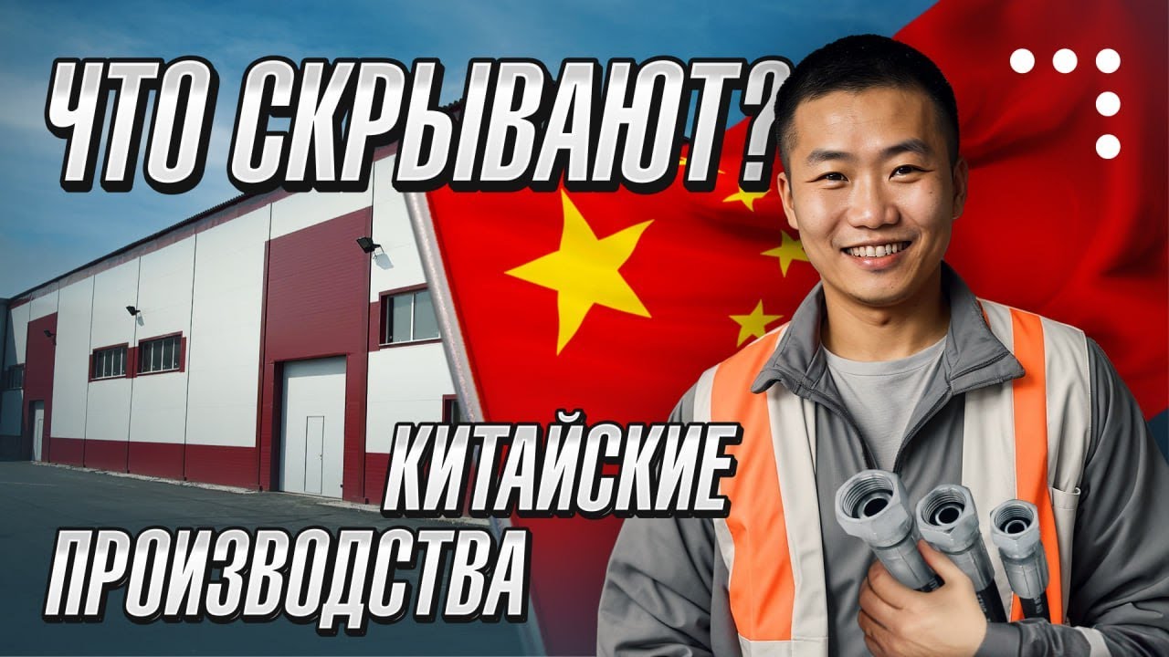 Заводы Китая - мифы и правда!  Как производят РВД и комплектующие?