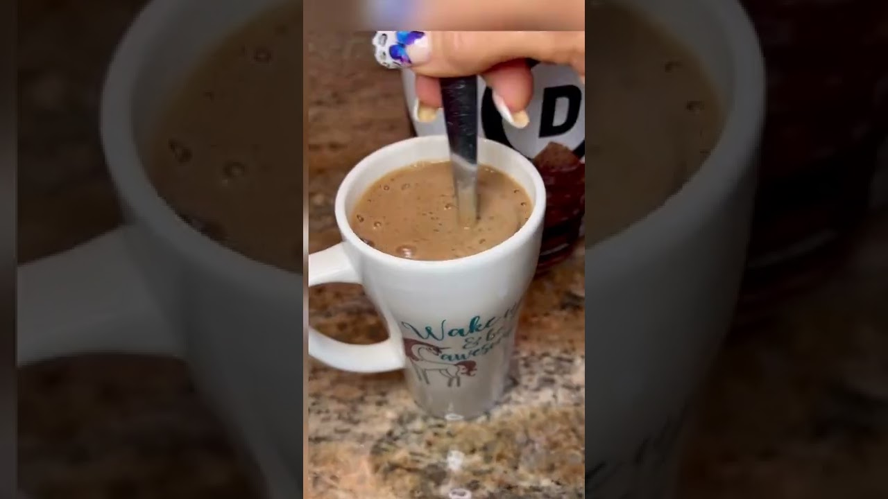 MY CALORIE DEFICIT COFFEE RECIPE 😋☕