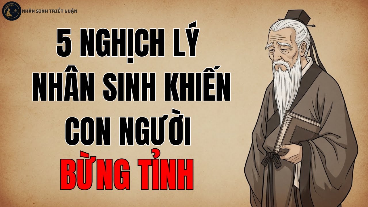 5 NGHỊCH LÝ NHÂN SINH KHIẾN CON NGƯỜI BỪNG TỈNH SAU NỬA ĐỜI | NHÂN SINH TRIẾT LUẬN