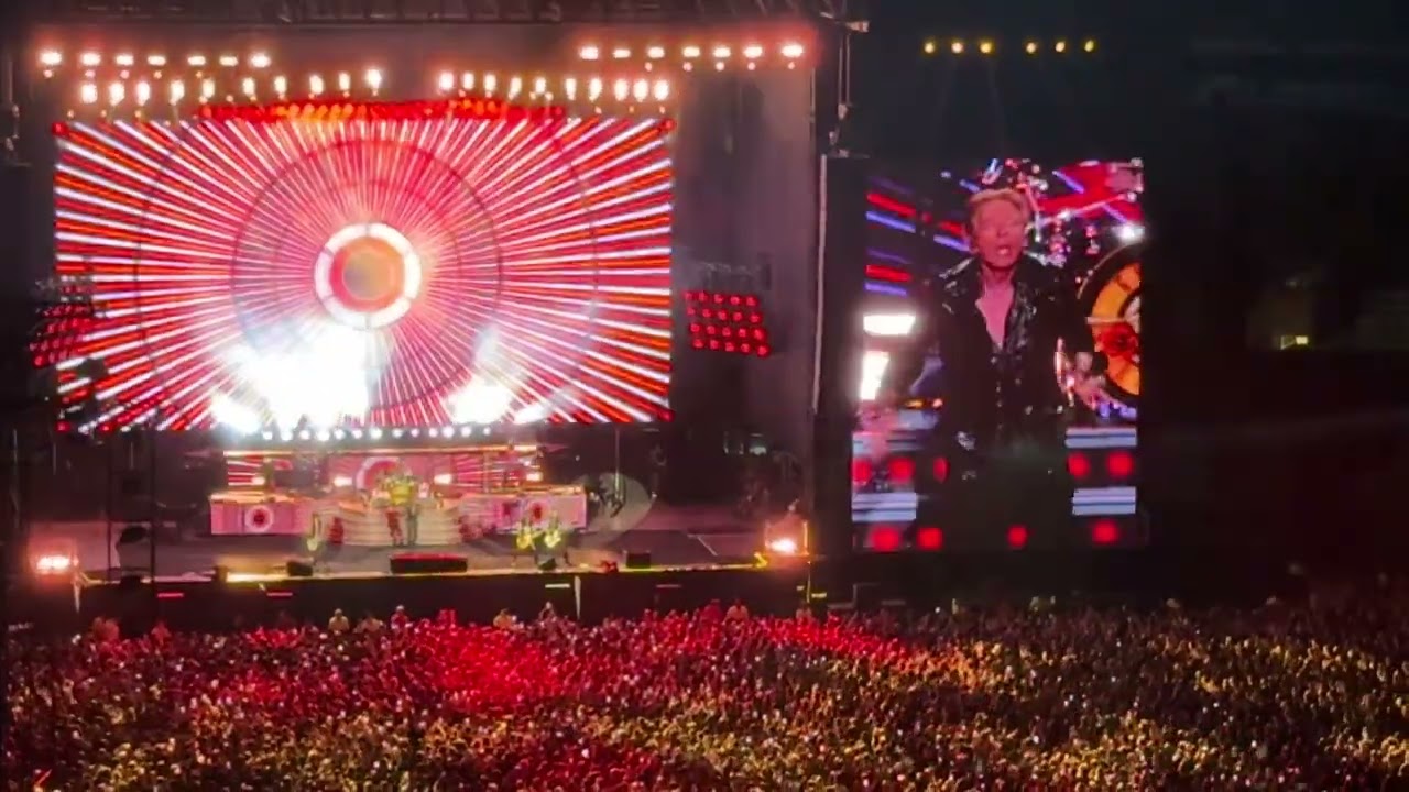 Guns N’ Roses - Sweet Child O’ Mine (Ao vivo em São Paulo Allianz Parque 2025)
