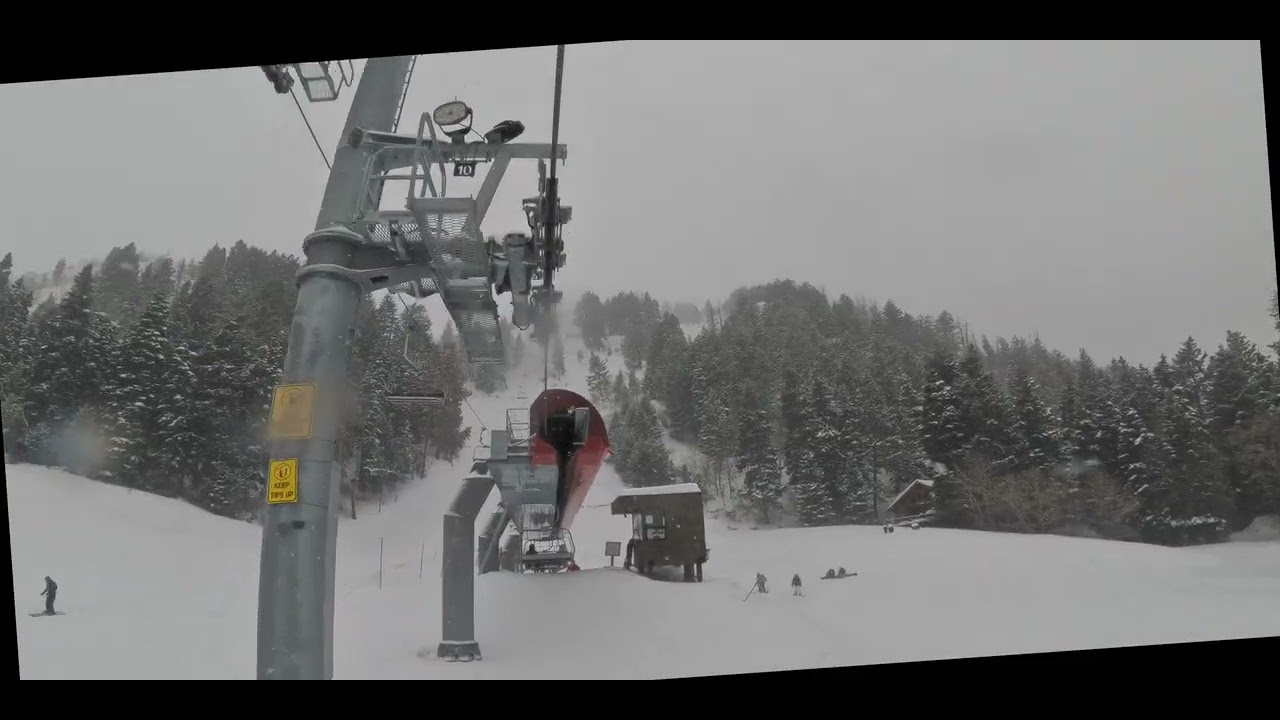 Outlaw lift at Sundance, 13 Jan 2024