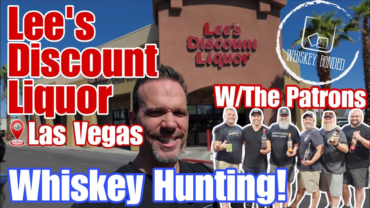 Whiskey Hunting With The Patrons! - Lee's Discount Liquor In Las Vegas #storewalkthrough #humor 