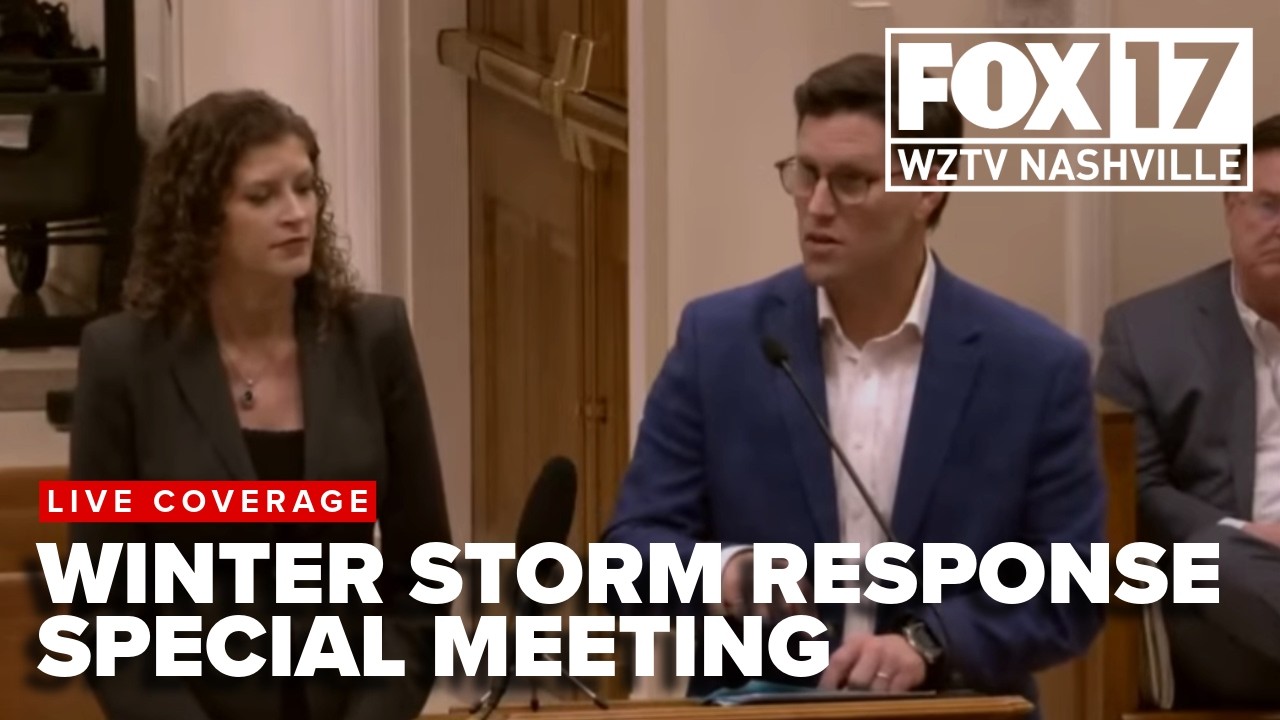LIVE: Nashville Metro Council Special Meeting Regarding Winter Storm Response