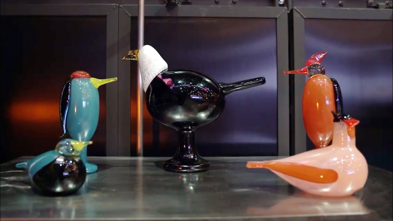 Iittala + Oiva Toikka's Birds Live Streamed Demonstration