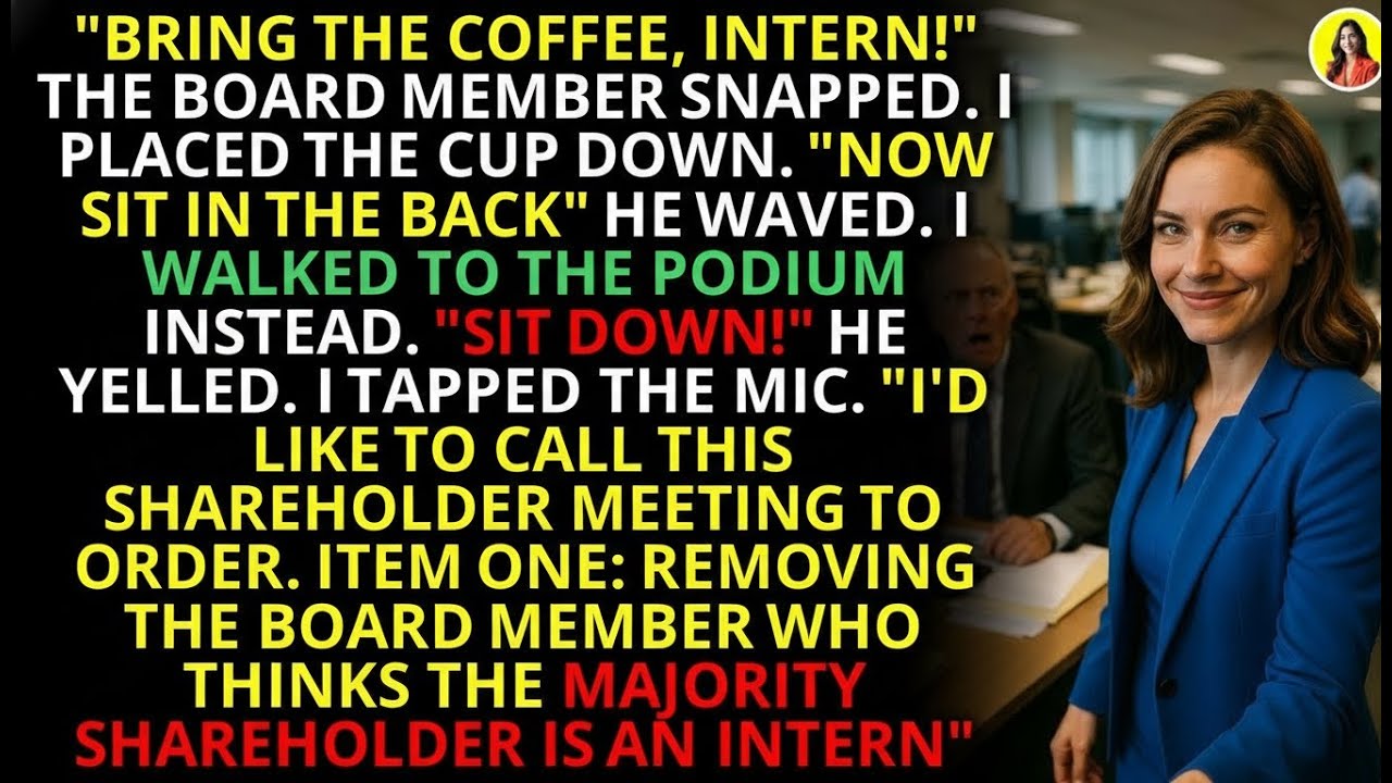 I Was the 'Intern' They Mocked  Then I Called the Shareholder Meeting That Ended His Career