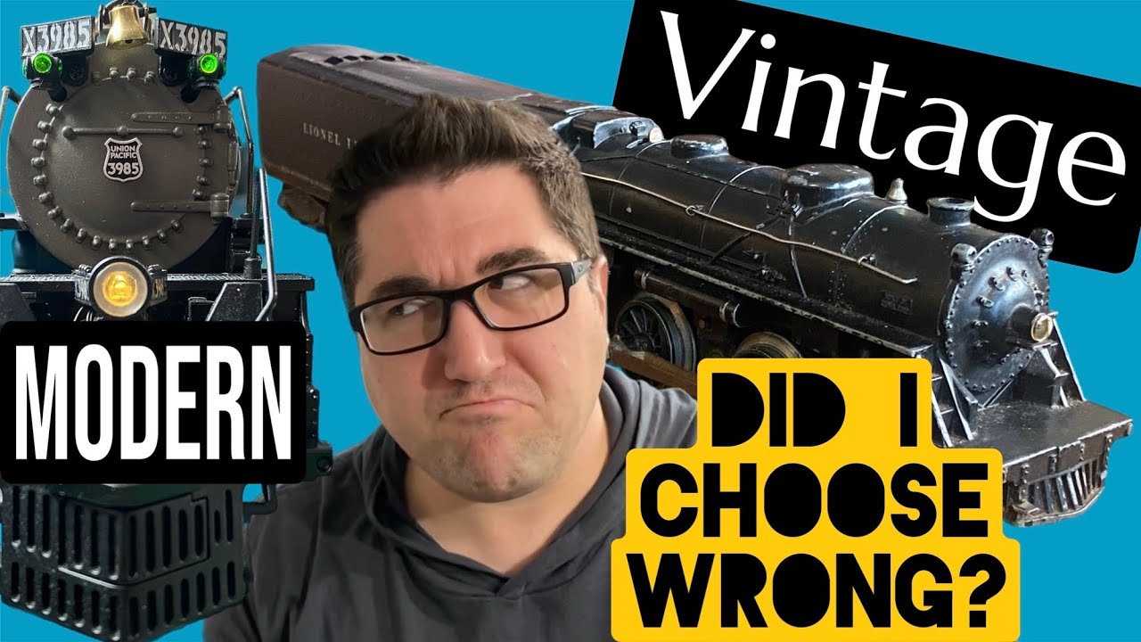 O-Gauge VINTAGE or MODERN??  Did I Choose Wrong?