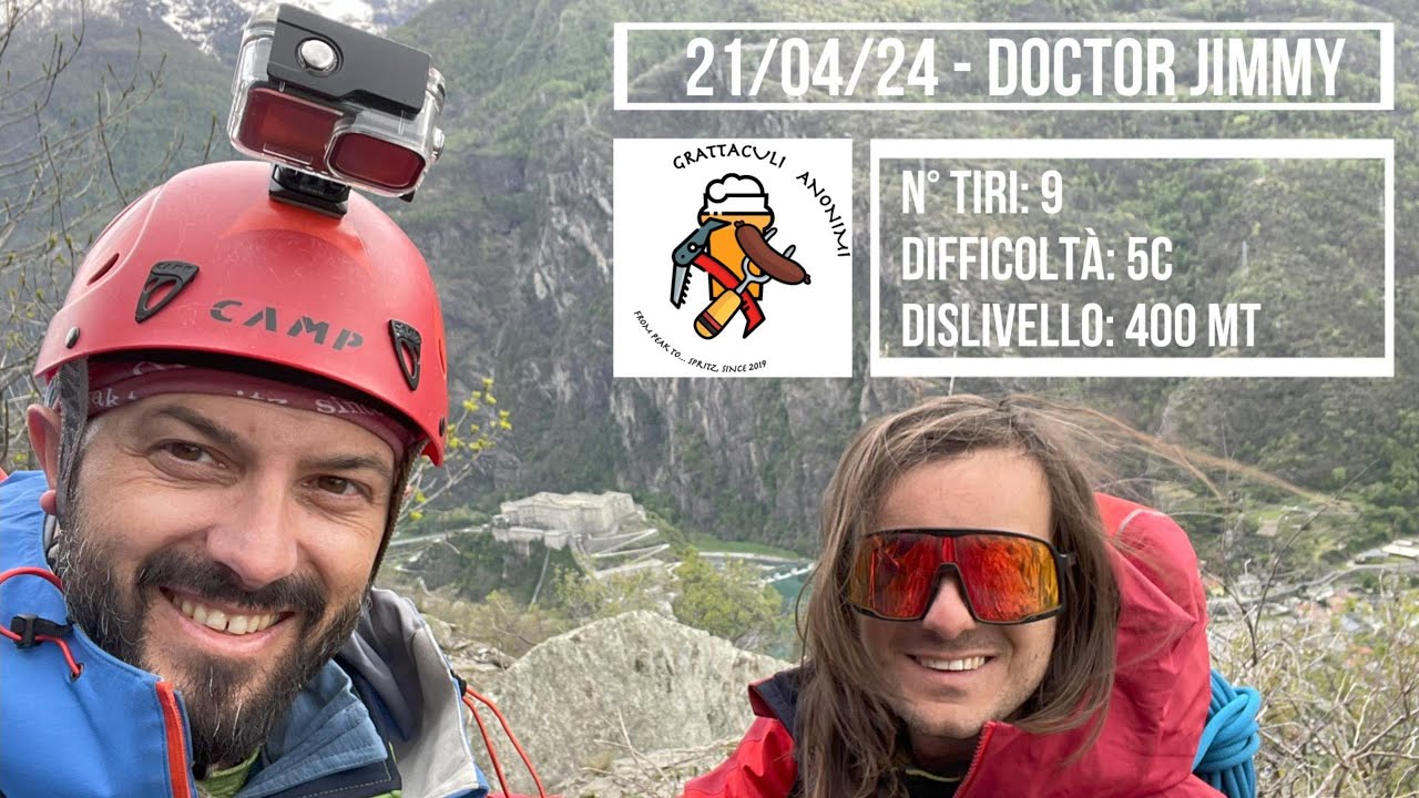 Arrampicata - Albard - via Doctor Jimmy 21/04/2024