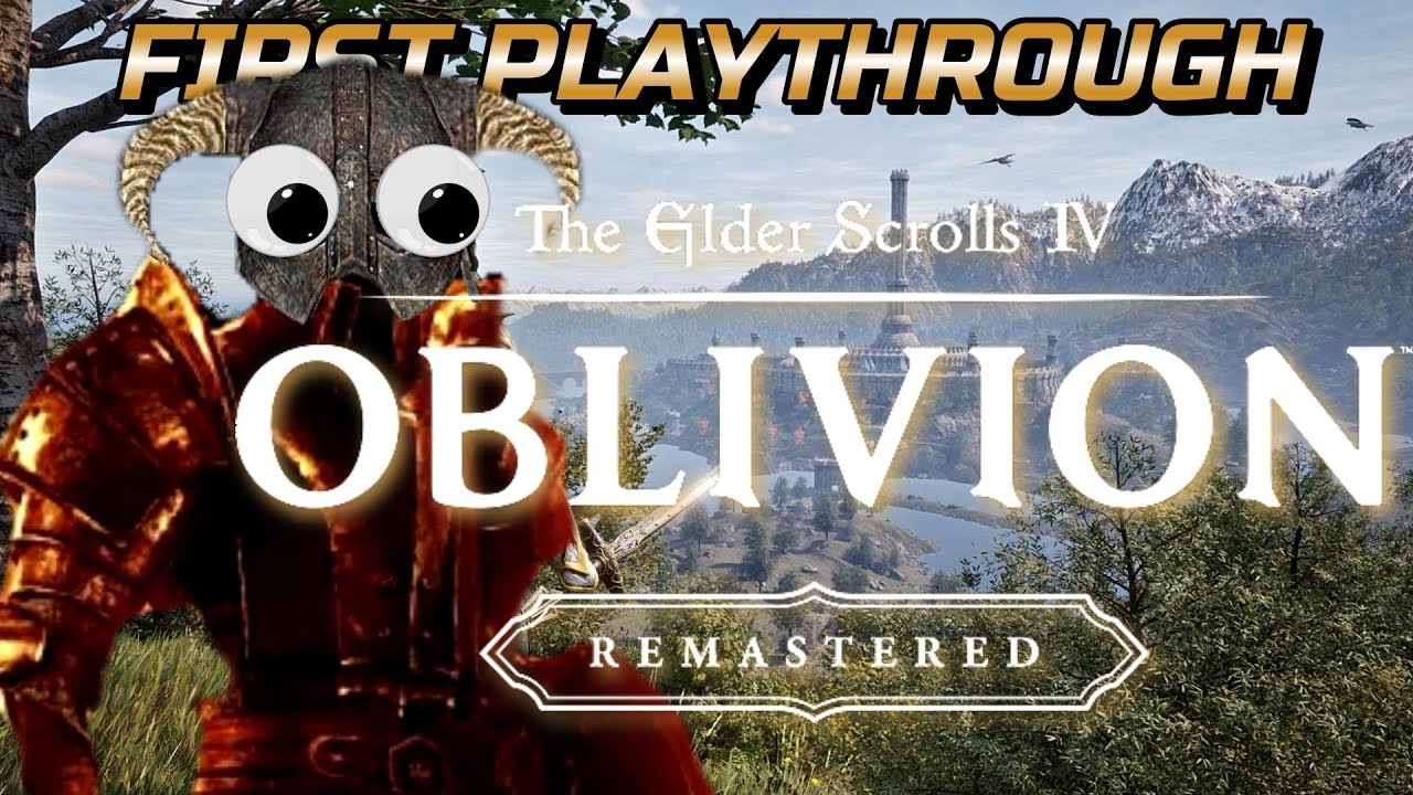 Skyrim Purist Plays Oblivion For The First Time