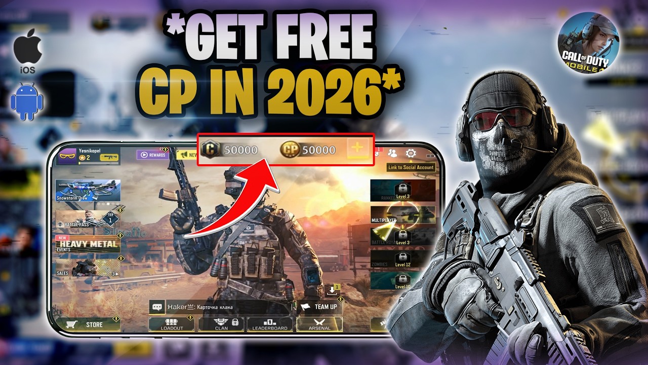 COD Mobile Hack/Mod apk - COD Mobile Free COD Points - 100% WORKING iOS Android