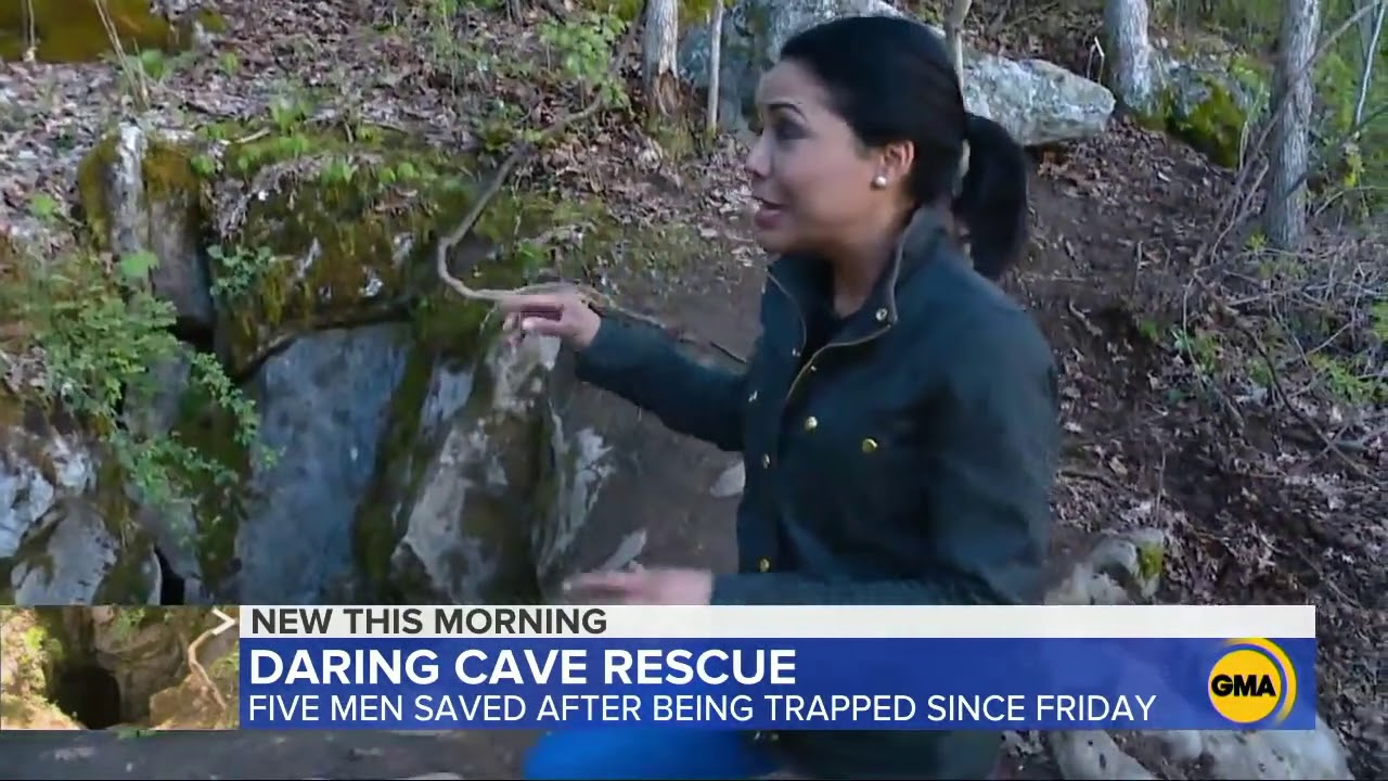 Rescue Teams Save Five Men Trapped In Flooded 'Cyclops' Cave