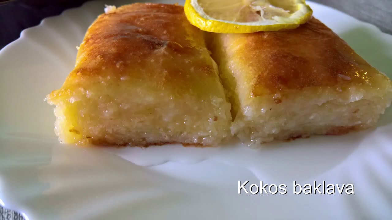 Baklava sa kokosom i grizom/Neodoljivog ukusa i mirisa
