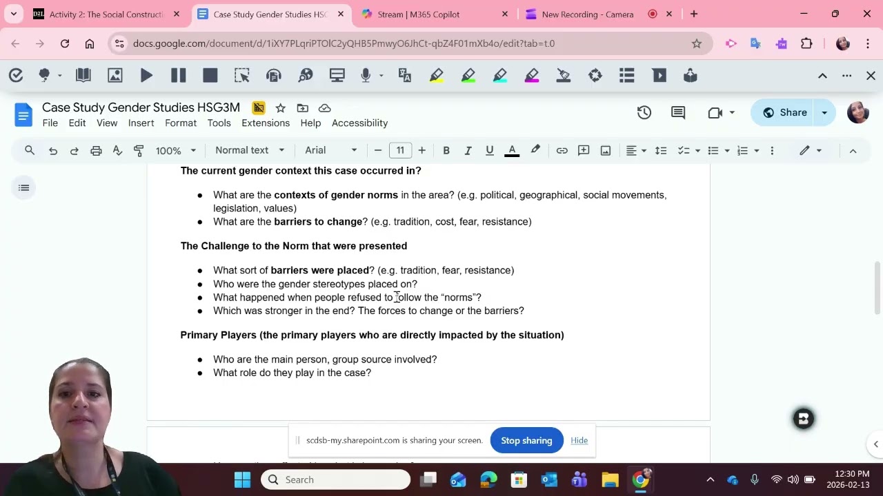 Watch before class. HSG Assignment over view. U1A2: Gender Case Study