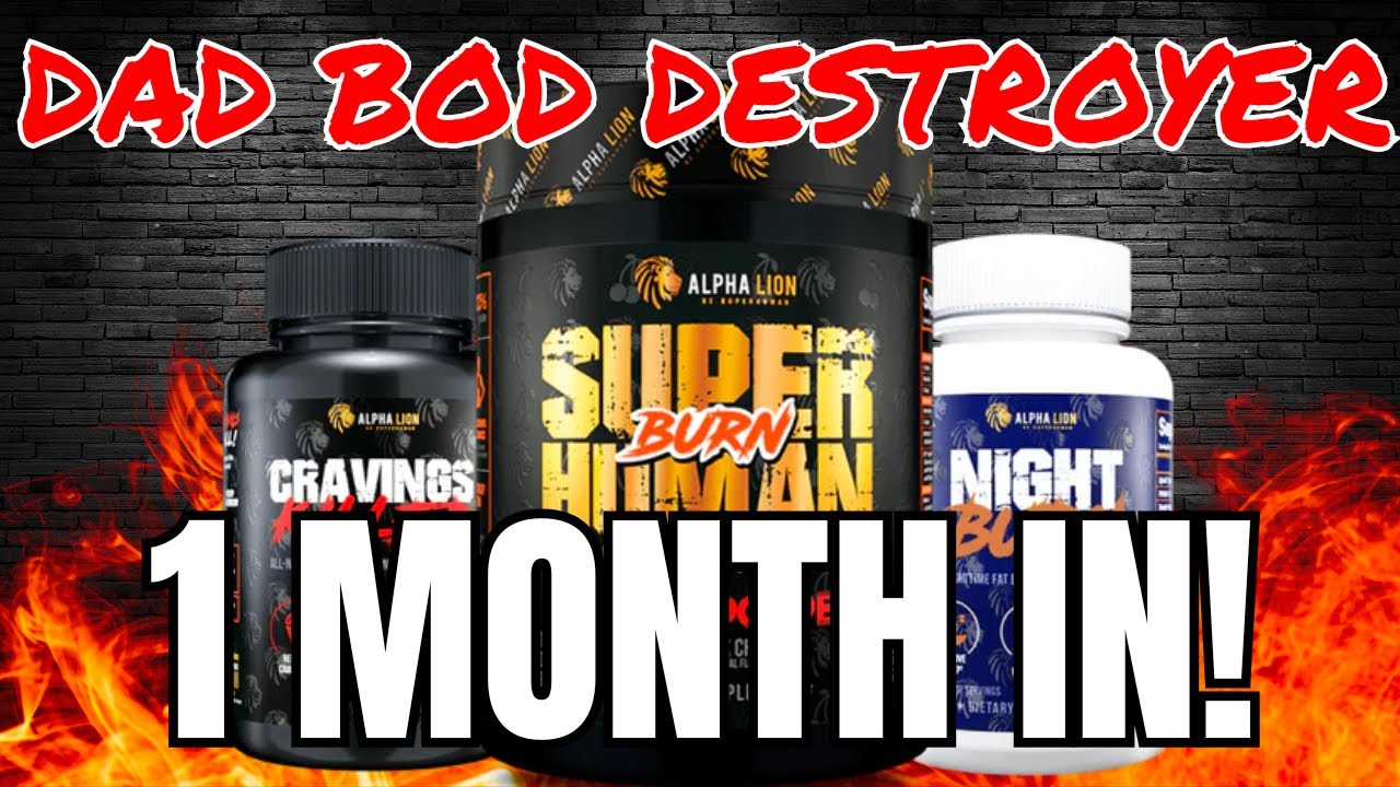 Обзор комплекта ALPHA LION DAD BOD DESTOYER STACK за 1 месяц.