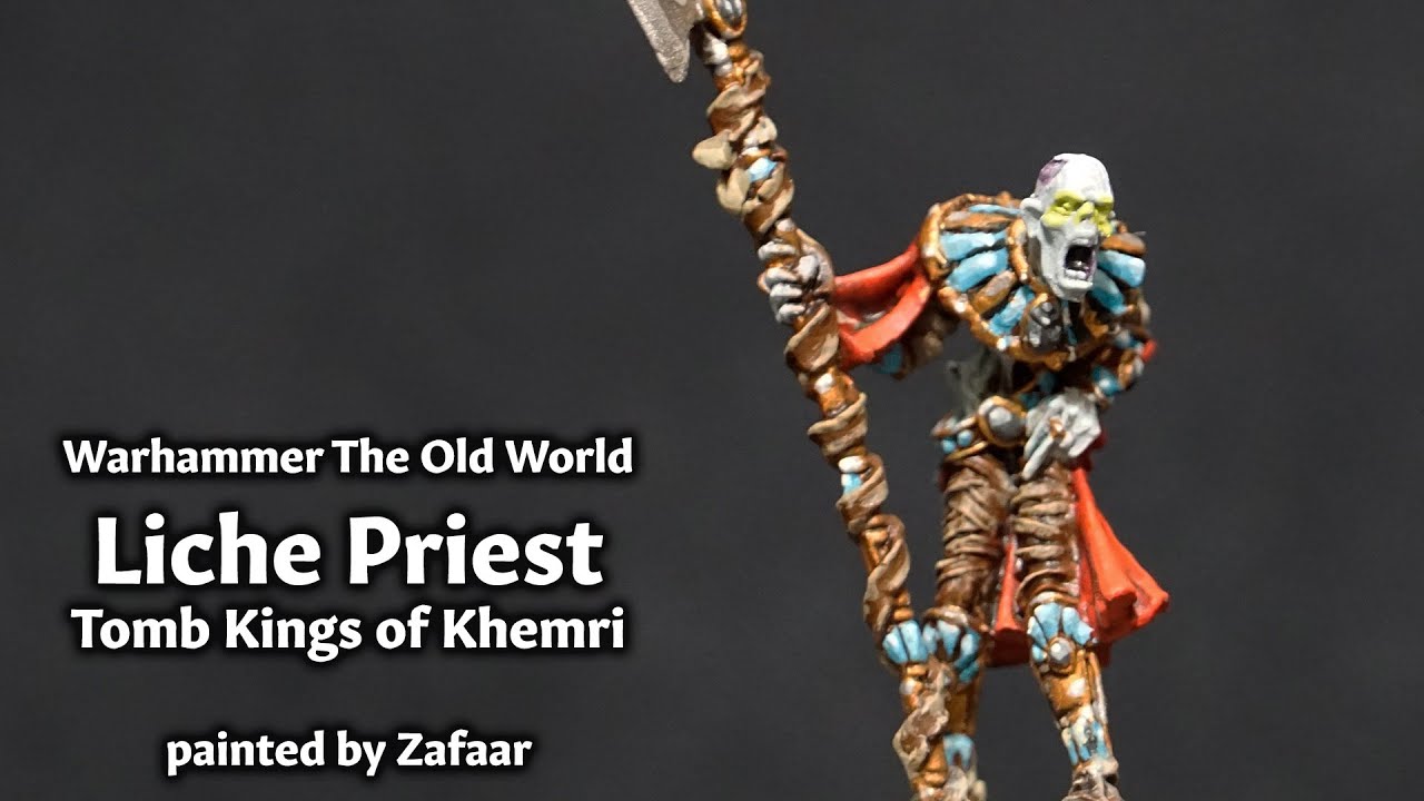 Warhammer The Old World - Zafaar's Liche Priest Showreel