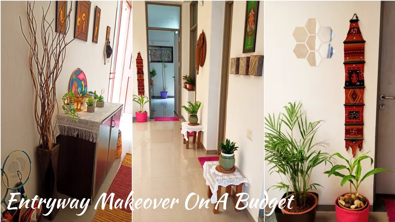 Entryway Makeover 2022 On A Budget 😍|| Entryway Decorating Ideas
