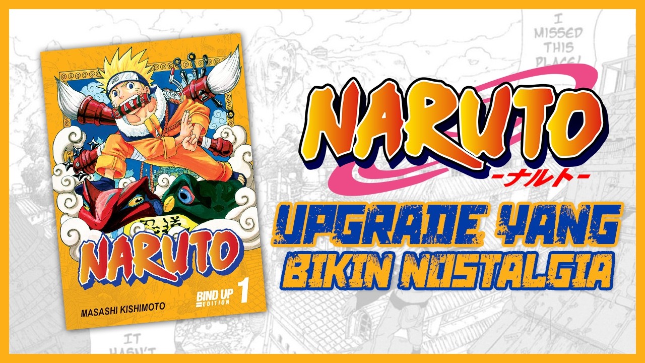 REVIEW MANGA NARUTO Vol.1 BIND UP EDITION