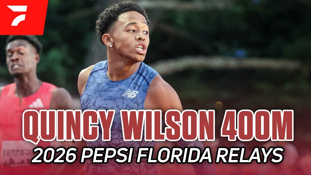 Quincy Wilson Makes Outdoor 400m Debut At Florida Relays 2026