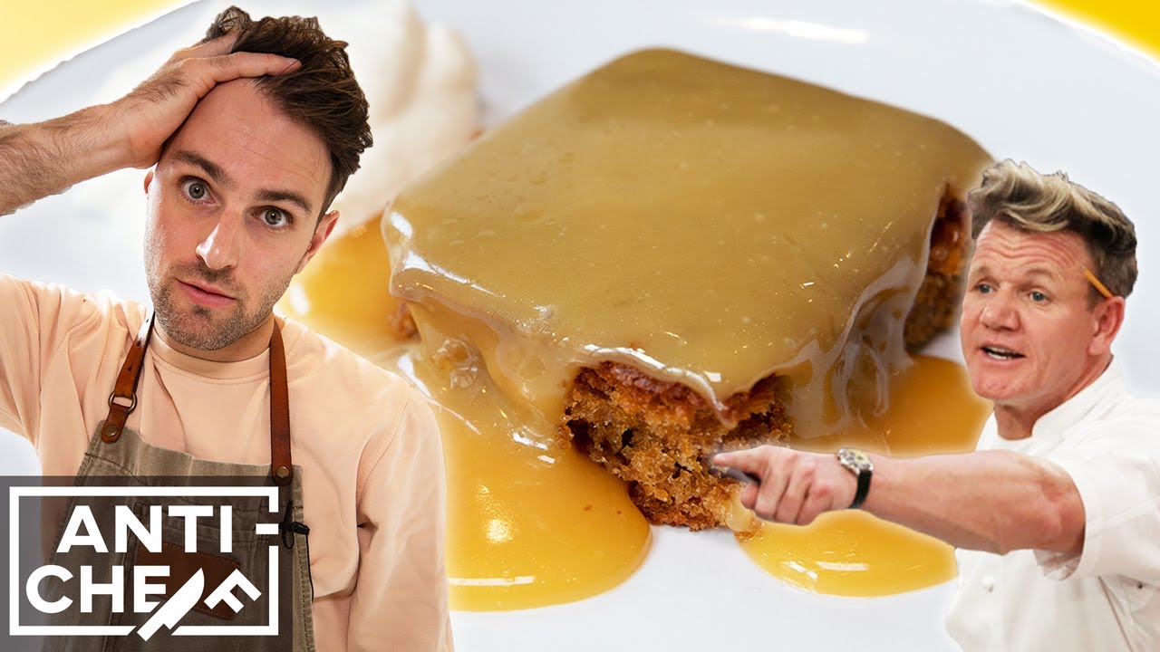 I made GORDON RAMSAY'S Sticky Toffee Pudding
