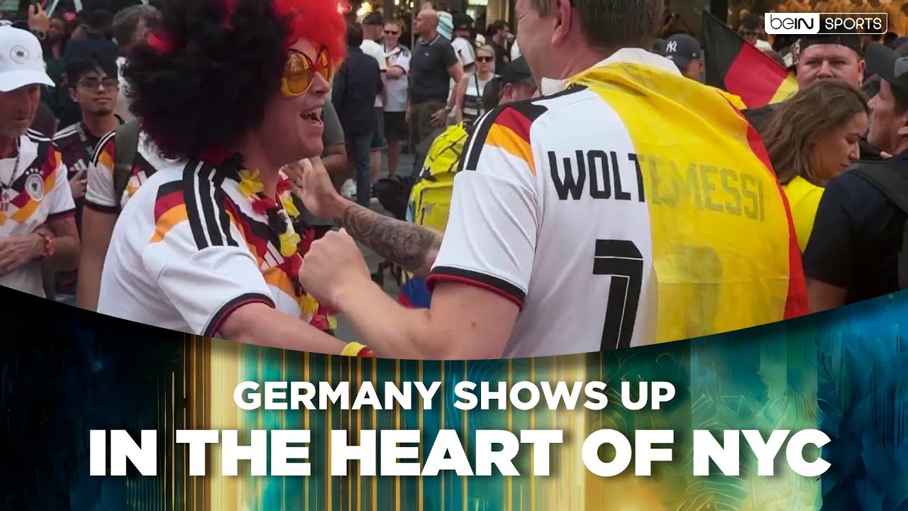 Germany Fans Turn Times Square Into a World Cup Party | beIN SPORTS USA