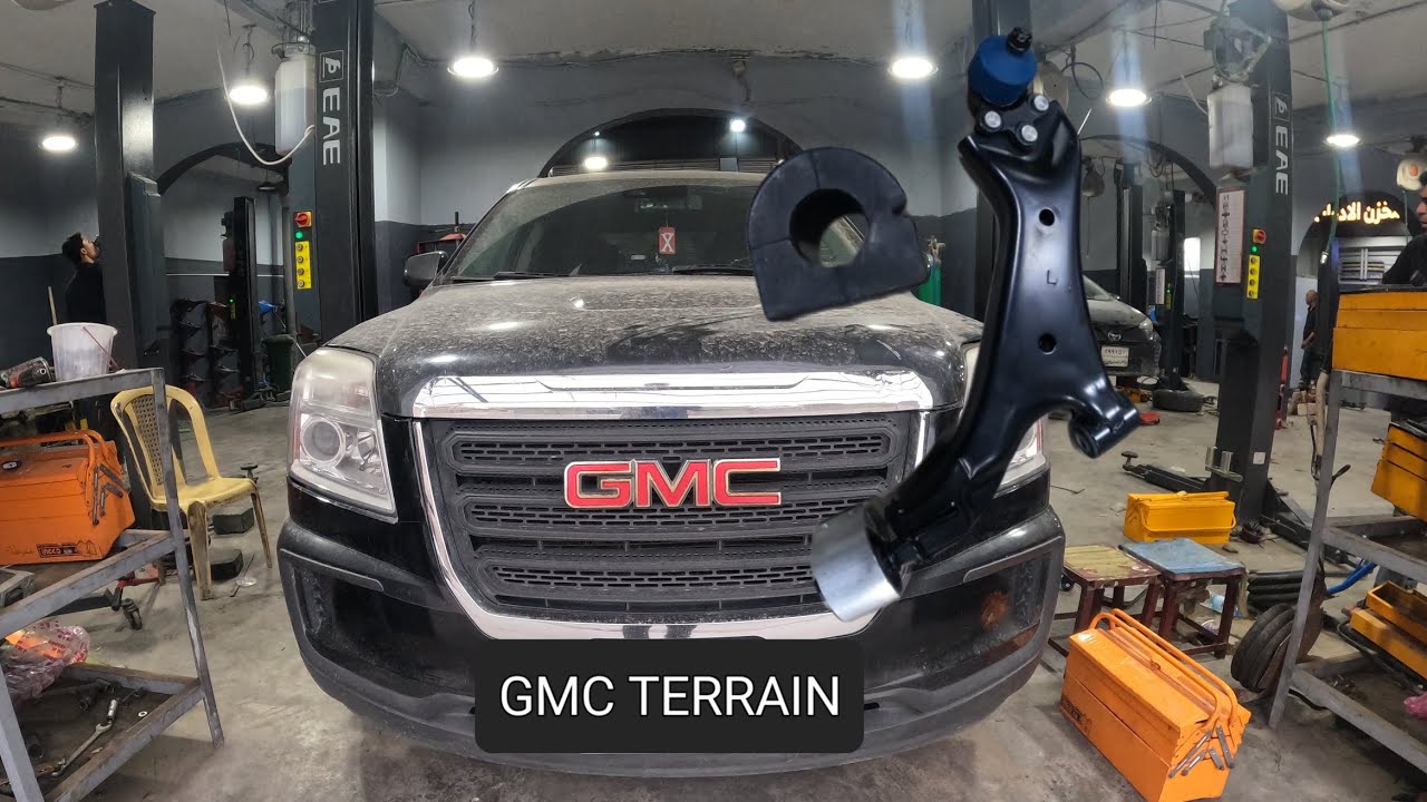 replacing control arm and ball joint - sway bar bushing .. GMC terrain 2010 - 2017 #gmc #terrain