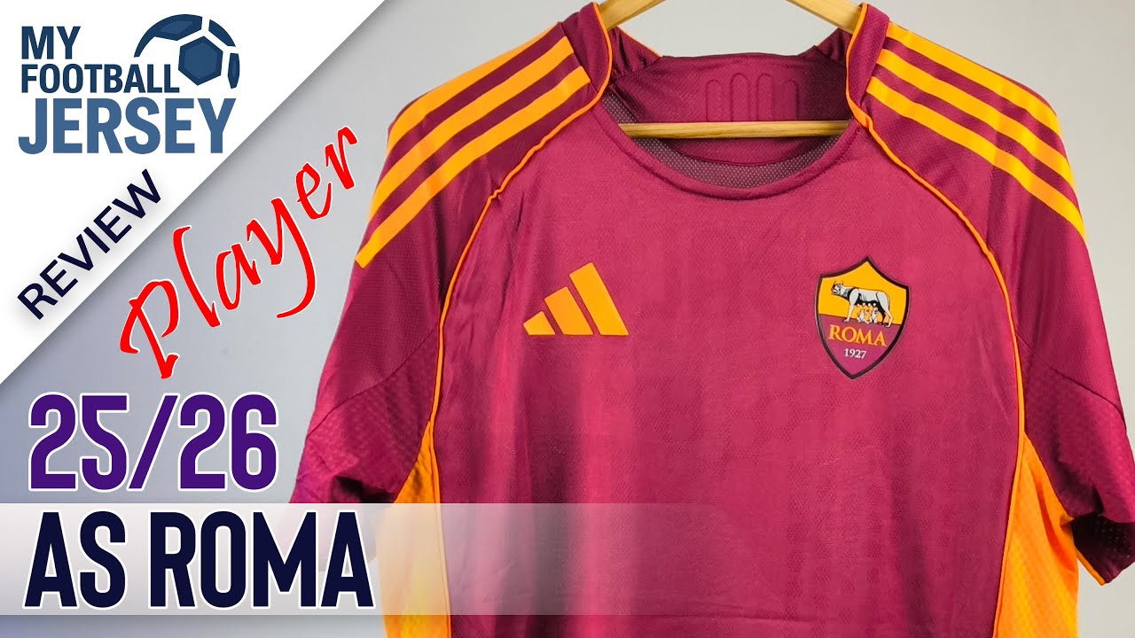 AS Roma Home Kit 25/26 (TooFC) Player Version Review