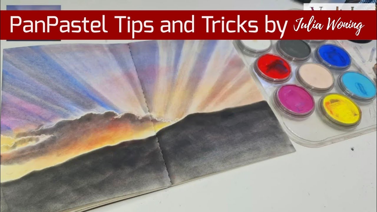 WS 3: Tips & Tricks for PanPastel colors: sky by Julia Woning