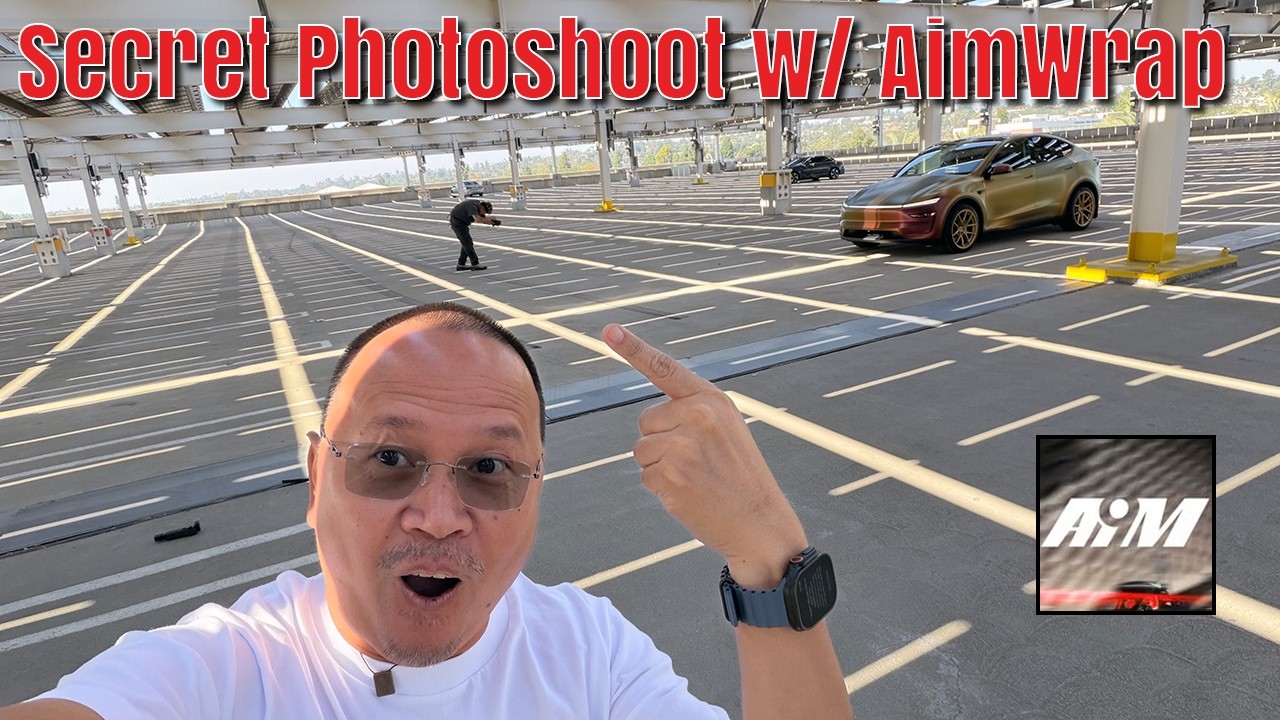 Model Y Juniper Wrap Fix & Secret Photo Shoot with Aimwrap