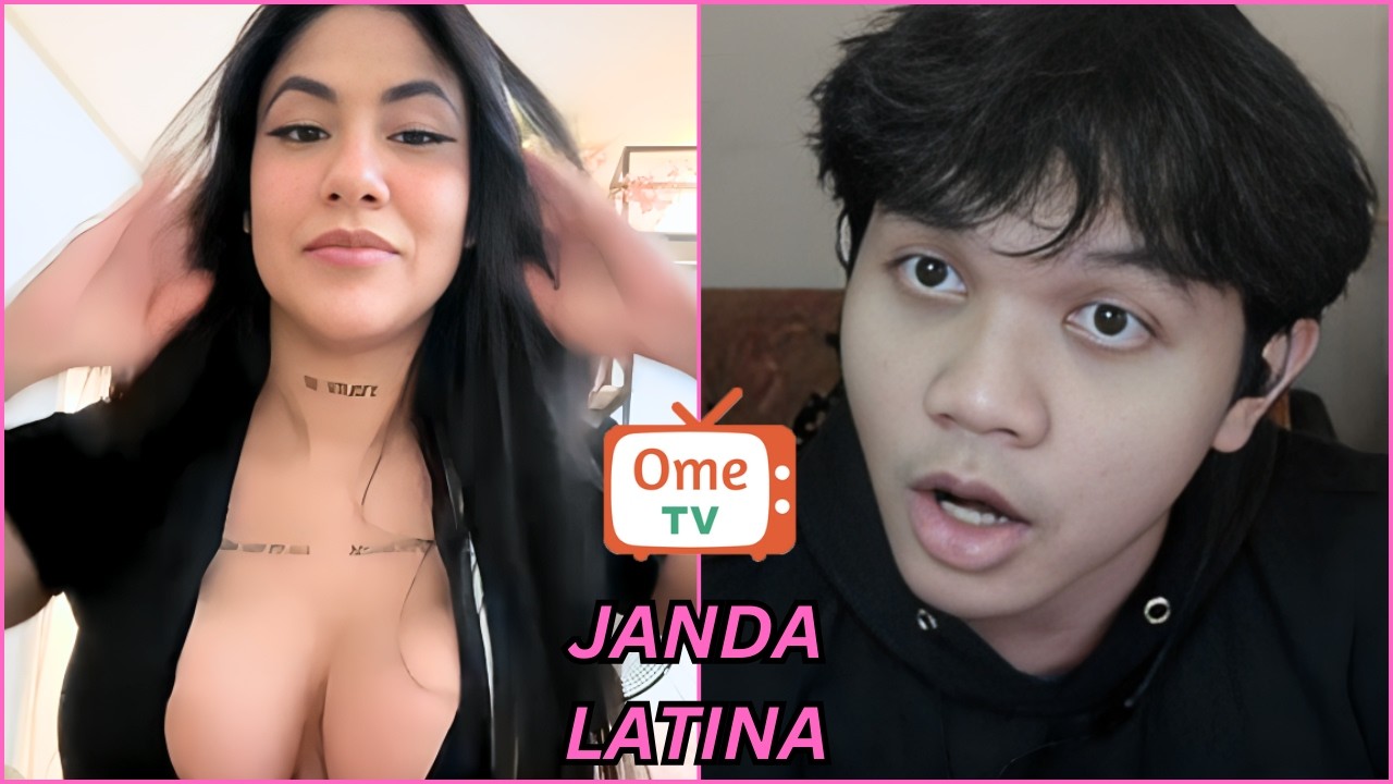 GOMBALIN JANDA BULE LATINA, MAU MENIKAHI COWOK INDONESIA?! | OME TV INTERNASIONAL