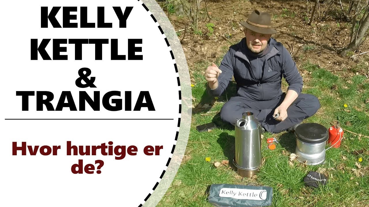 Kelly Kettle & Trangia - Hvilken får vandet op og koge hurtigst?