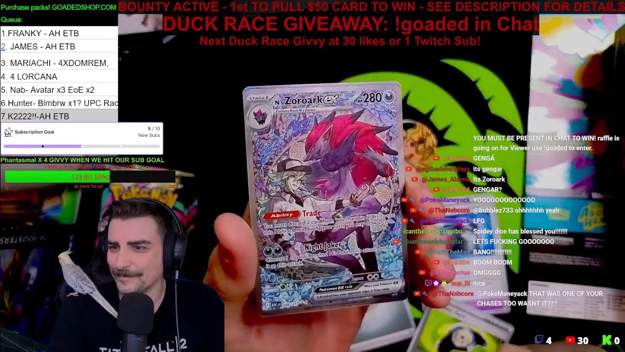🔴TIMESTAMPED🔴ASCENDED HEROES ETBs = 2 BIG SIR PULLS 🐤BIRB ENTERS STREAM AND GRANTS US BIRB LUCK 🐤🍀