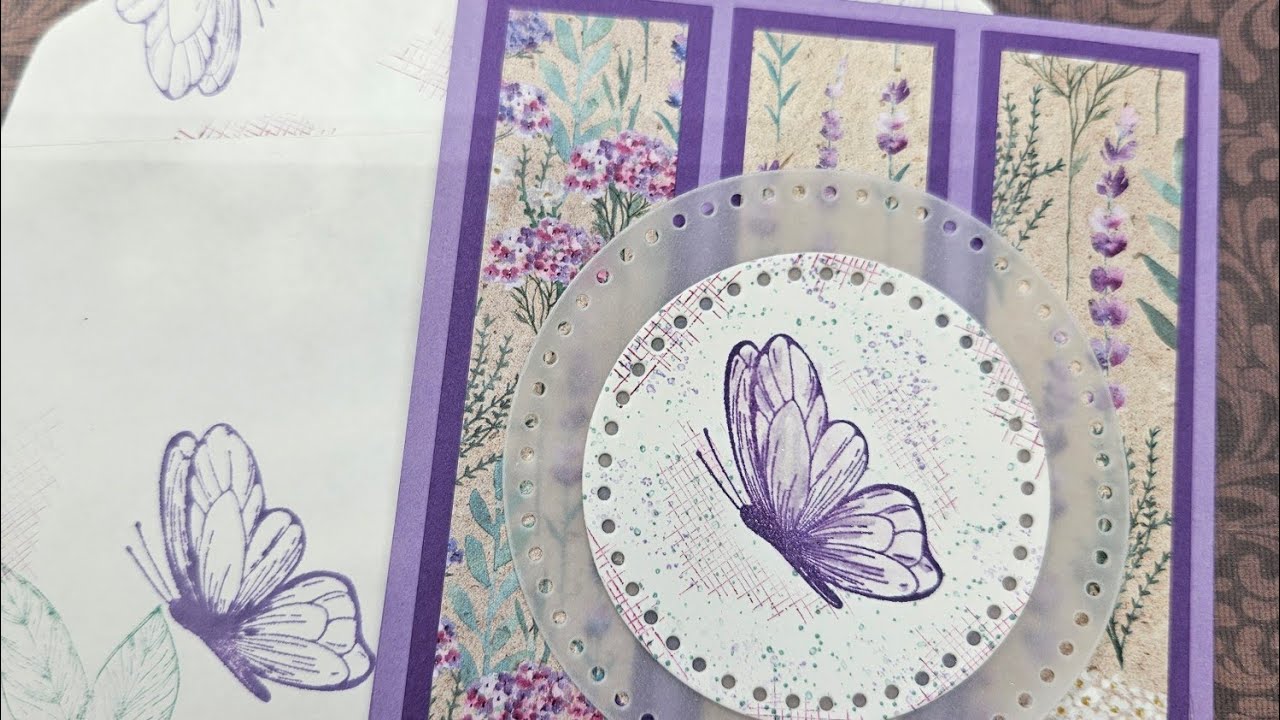 July 2024 Monday Series Video #1= Sketch Card Featuring Spotlight on Nature from Stampin'Up!