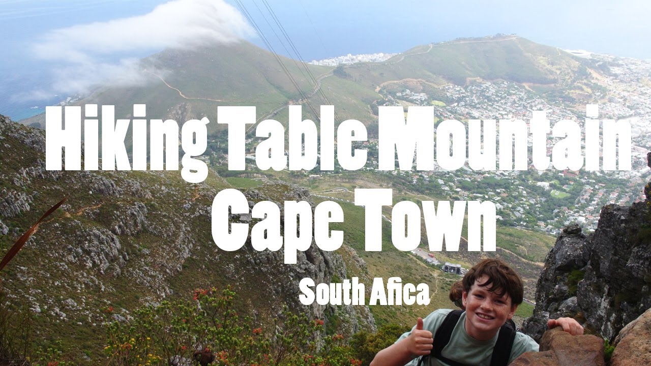 Hiking Table Mountain, Cape Town, South Africa