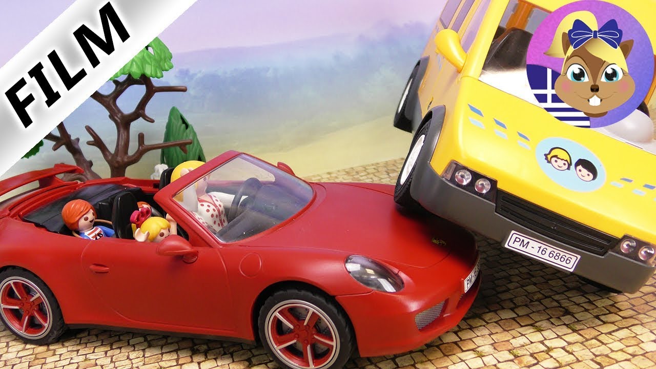 Playmobil ταινία: Ατύχημα στο δρόμο προς το αεροδρόμιο! Οι διακοπές κινδυενύουν.