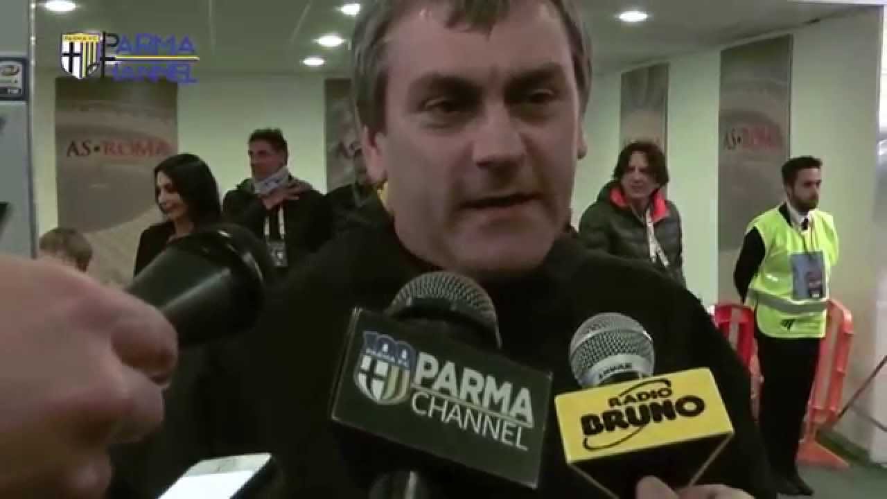 Intervista a Giampietro Manenti dopo Roma-Parma