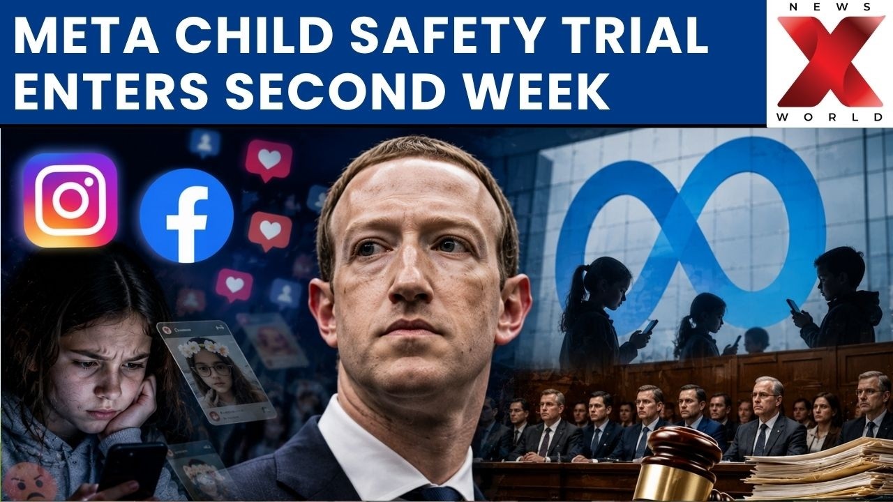 Meta Child Safety Trial: Instagram Features Under Fire As US States Take On Zuckerberg | NewsX World
