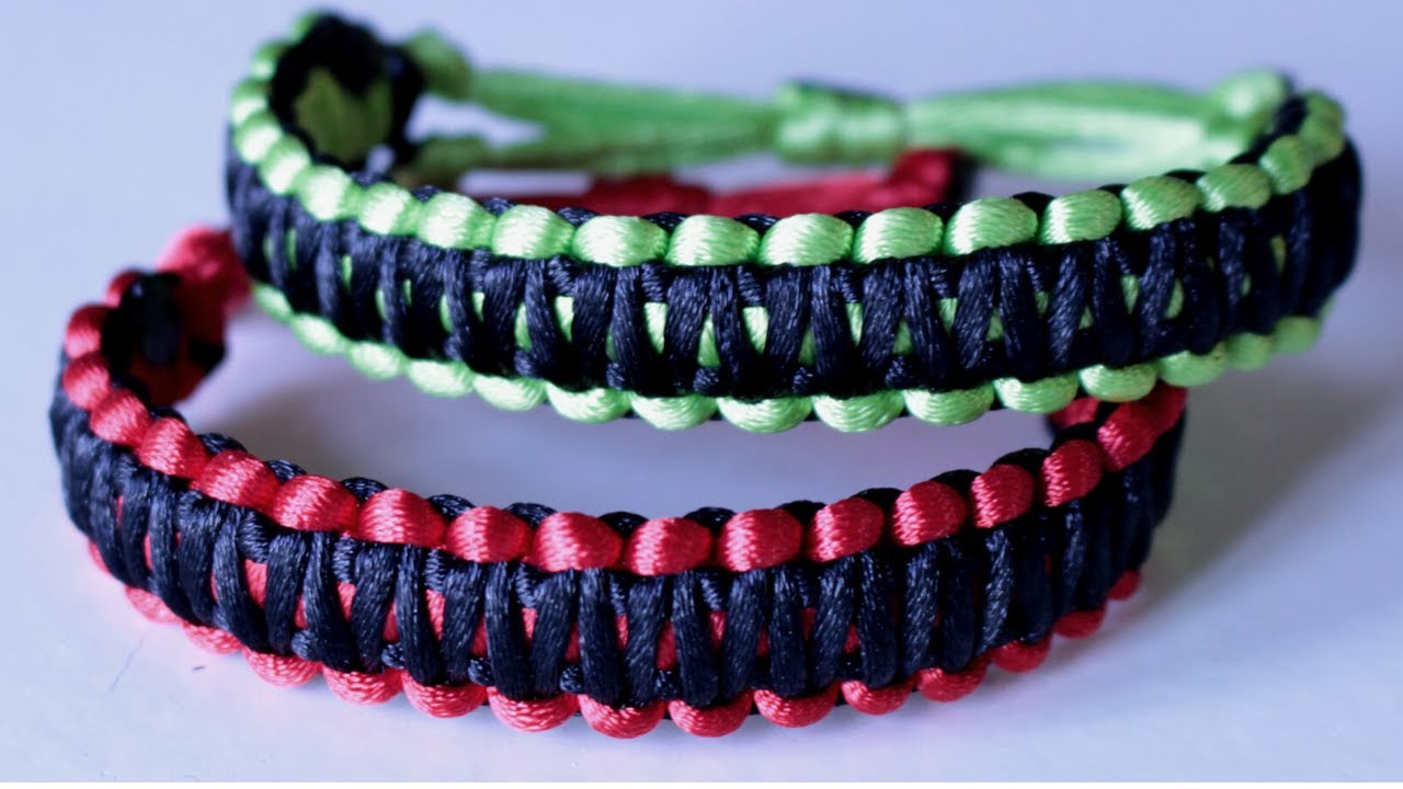 #32 Tutorial de pulsera tipo 
