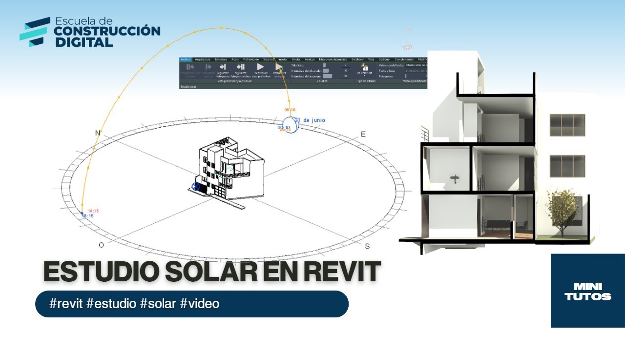 ☀ Estudio Solar con Autodesk Revit📐