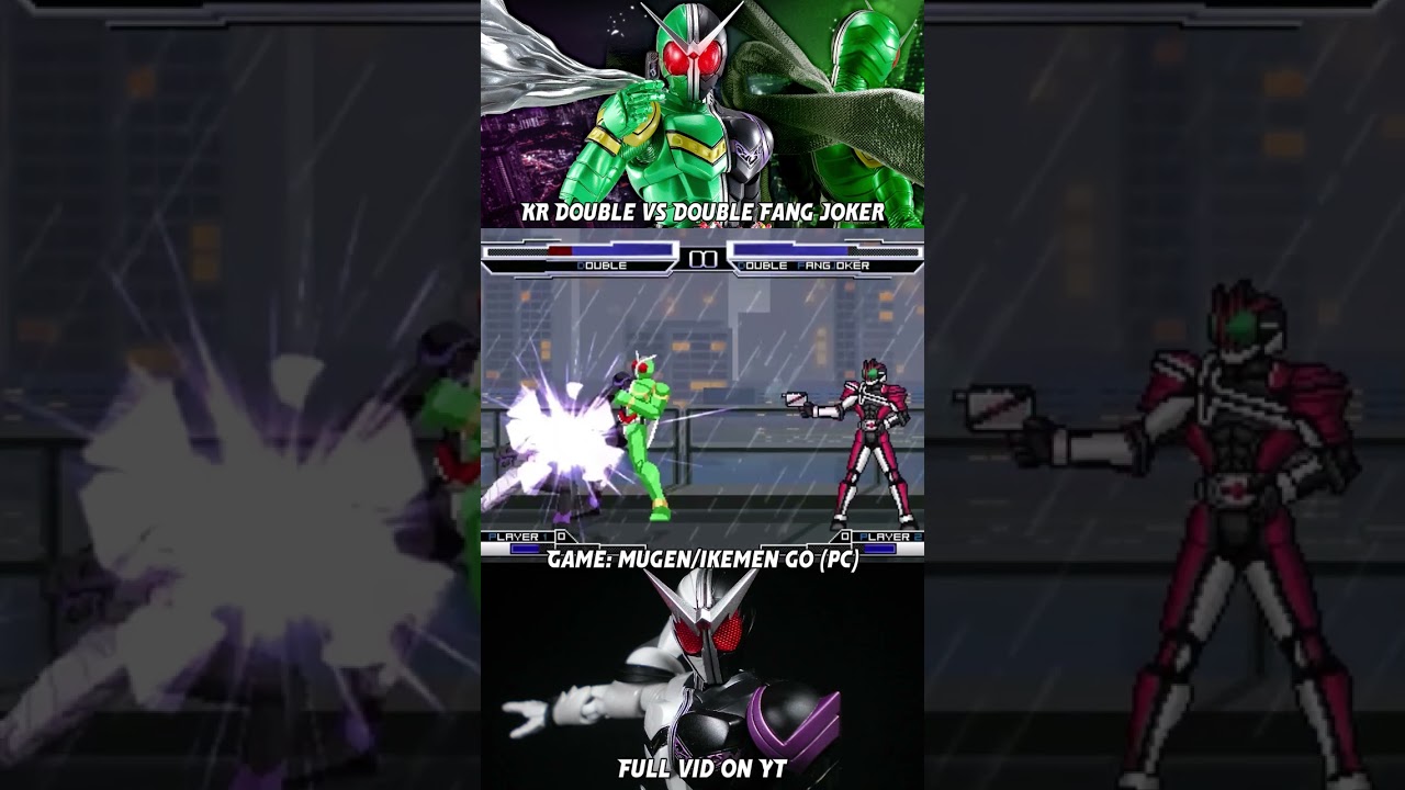 Kamen Rider Double vs Double Fang Joker in MUGEN