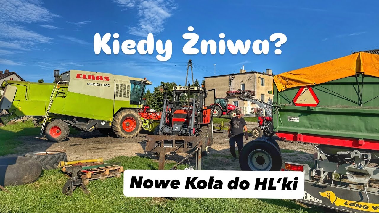 Prace na podw&oacute;rku! Szykujemy się na Żniwa! Nowe koła do HL&rsquo;ki 🔥