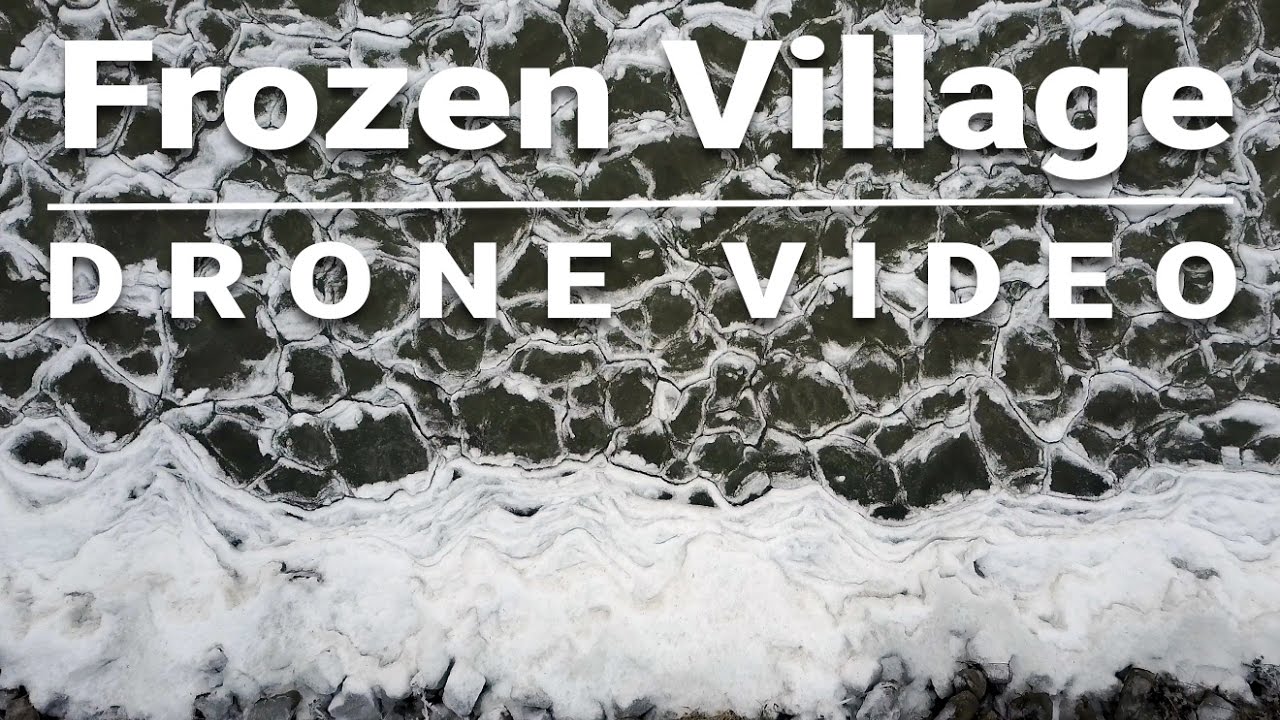 Dutch village Marken by Drone, the Netherlands