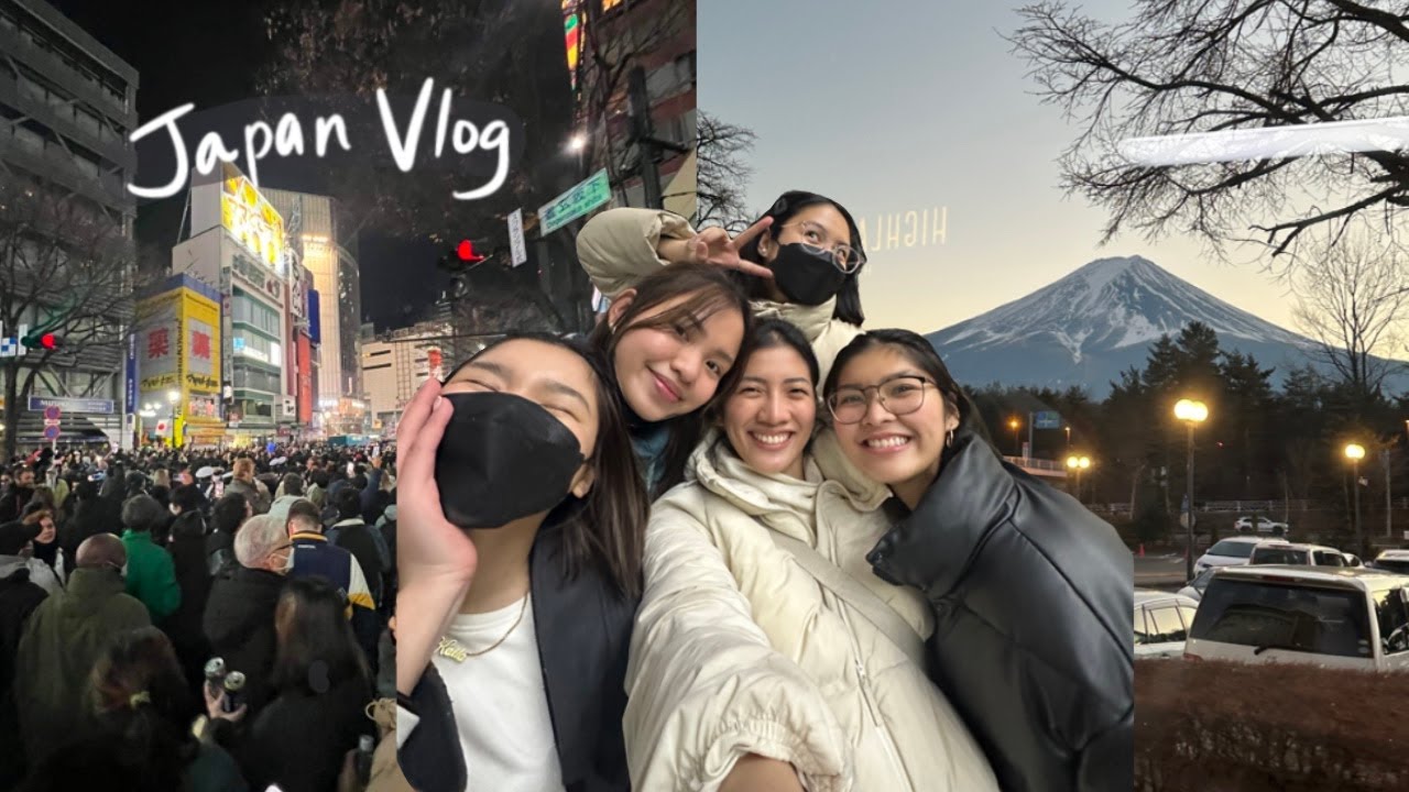 Mt. Fuji Adventure & New Years Eve in Shibuya 🎉🥂