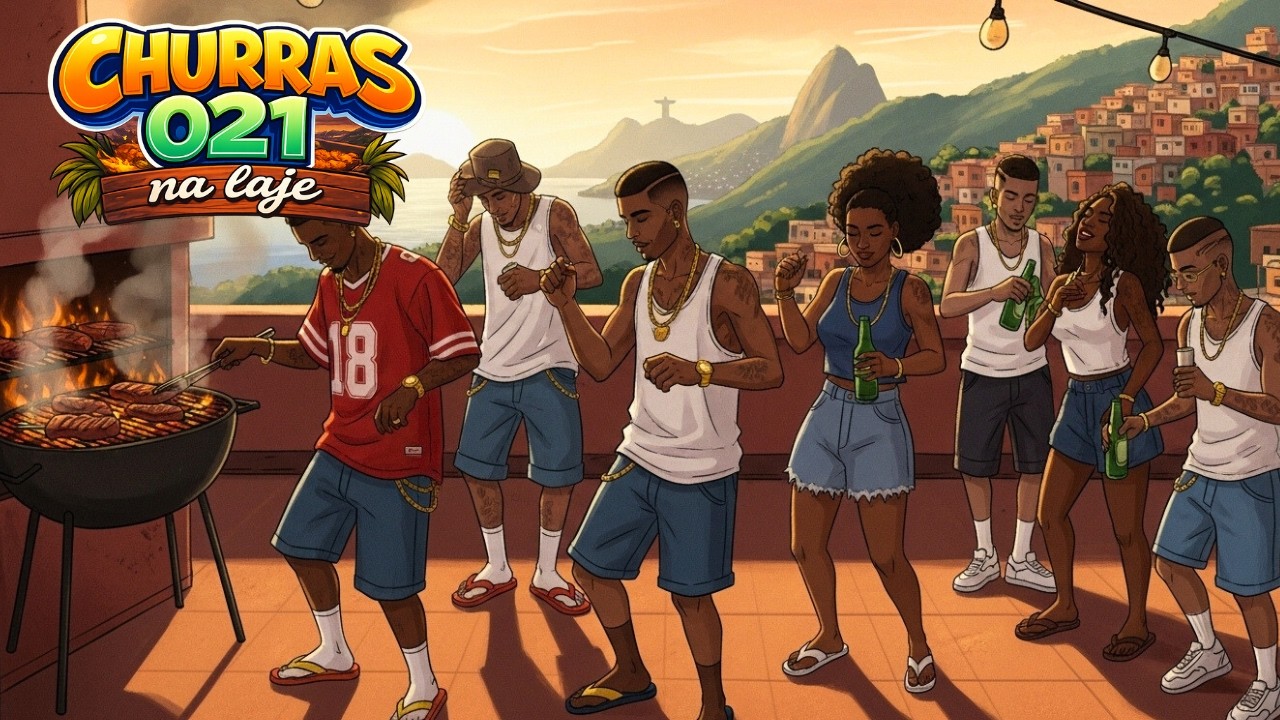 Churras na Laje | Domingo é Dia de Pagode • Samba Animado